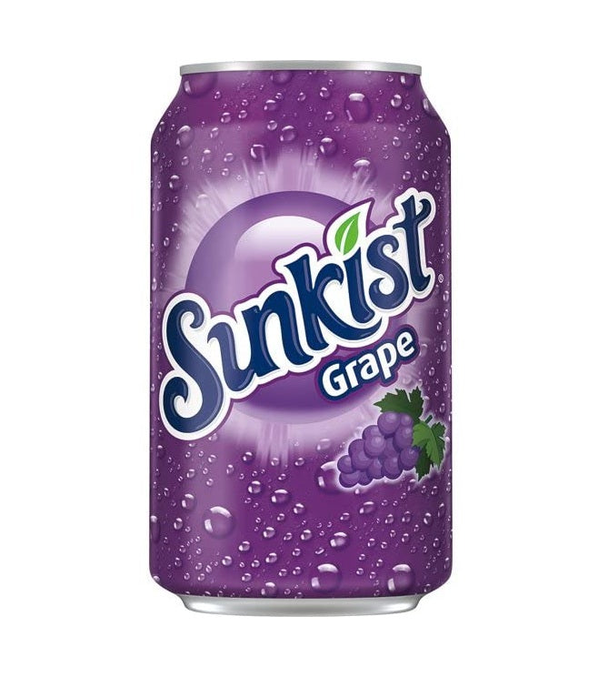 Sunkist BOX: Grape - 355ml x 12 Stk