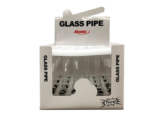 Atomic Glass Pipe Silver - 24 Stk