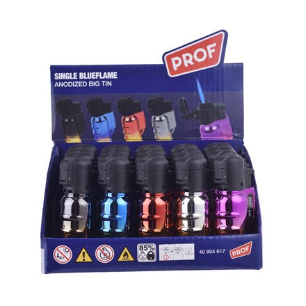 Prof Lighter Two Color Blue Flame - 20 Stk