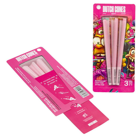Dutch Cones KS Pink - 3 x 32 Stk