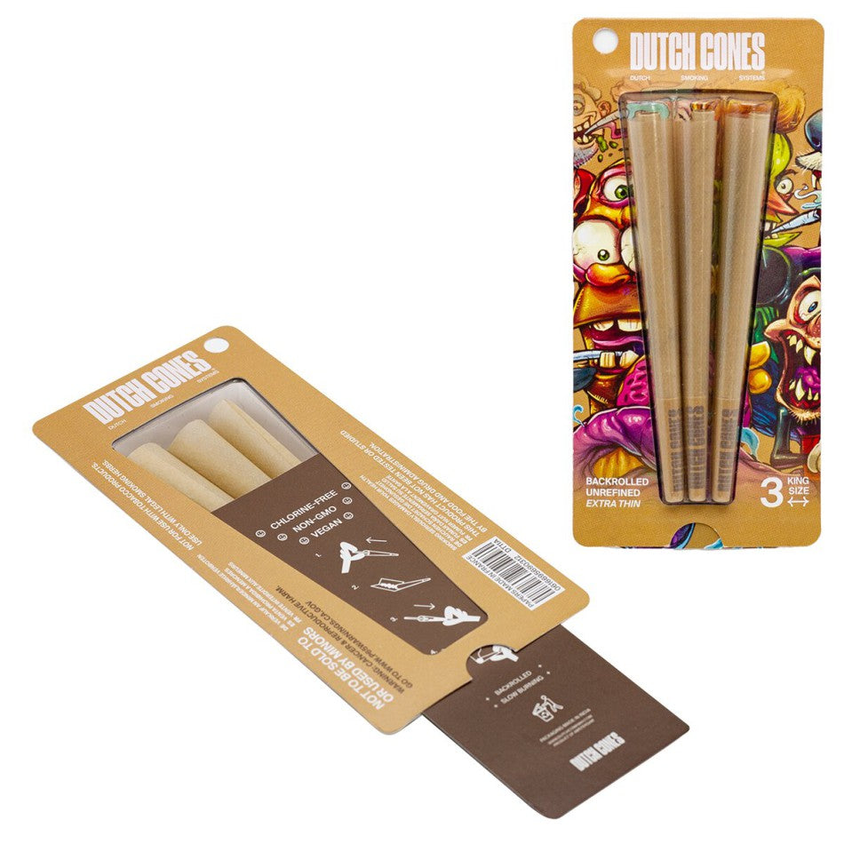 Dutch Cones KS Brown - 3 x 32 Stk