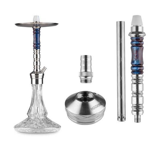 Hookah: Al-Mani Unicorn-Tromsø 5-colors- 560mm - Norwegian Collection
