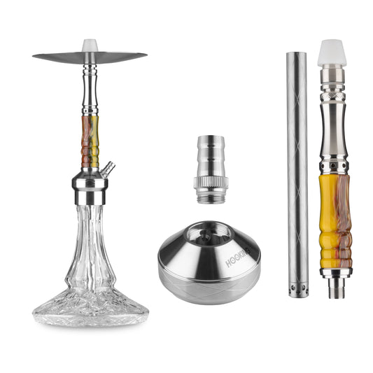 Hookah: Al-Mani Urus-Trondheim 5-colors - 560mm - Norwegian Collection