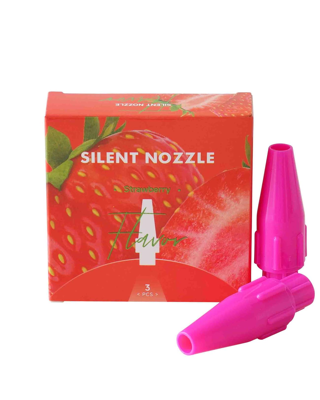Silent Nozzle 3-pack Strawberry