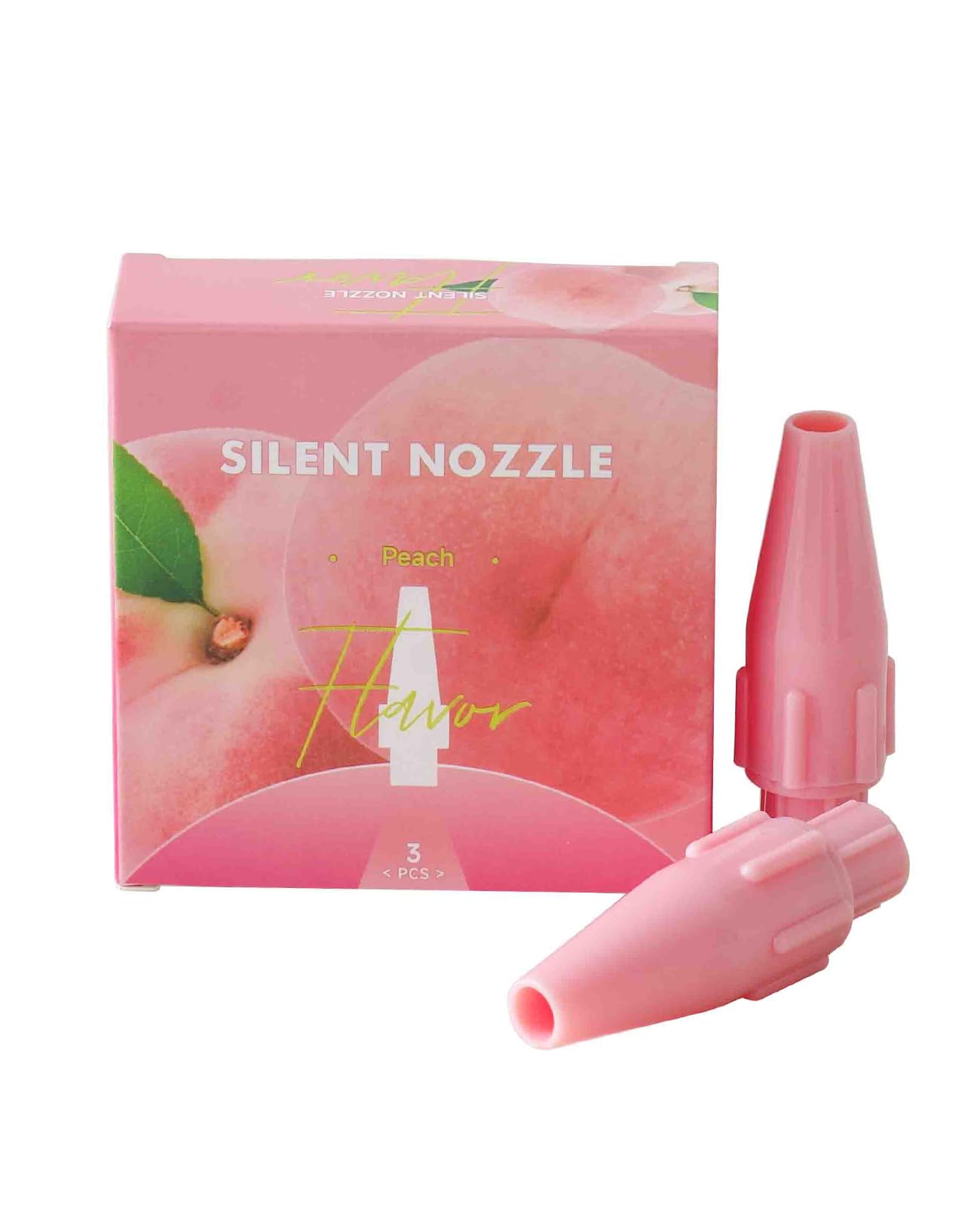 Silent Nozzle 3-pack Peach