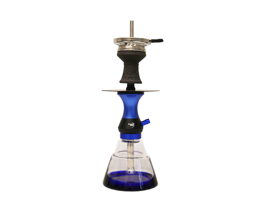 Hookah: Smoke Me Seven Black/Red/Blue - 350mm