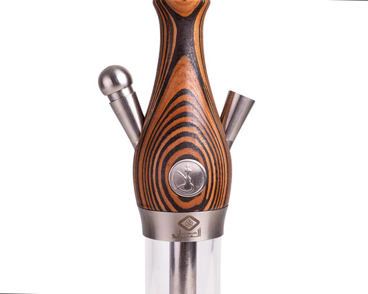 Hookah: Al-Mani Tschiki Brown/Black - 670mm