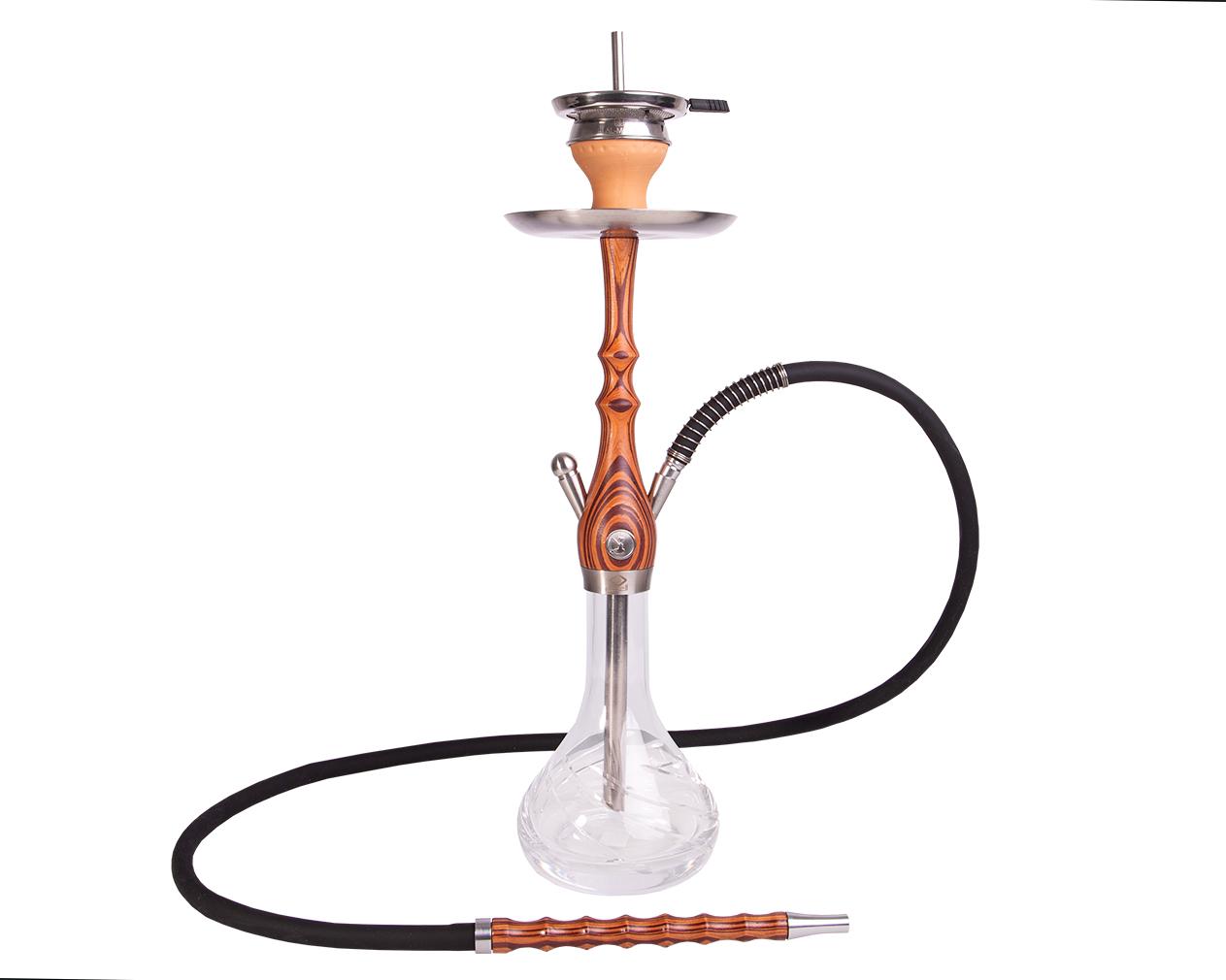 Hookah: Al-Mani Tschiki Brown/Black - 670mm
