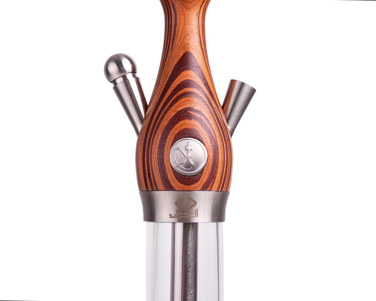 Hookah: Al-Mani Tschiki Brown/Black - 670mm