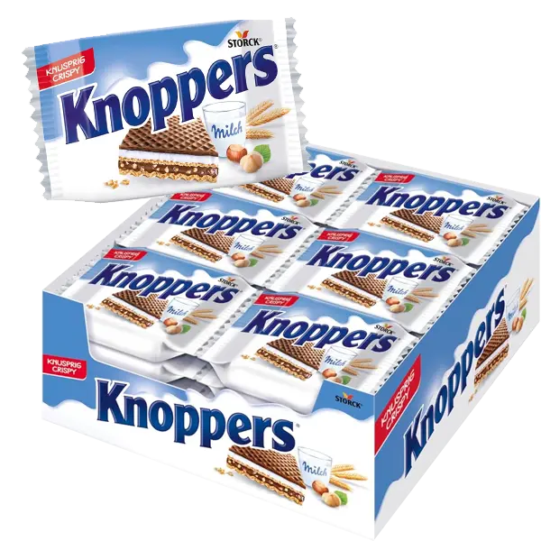 KNOPPERS wafel 25g x 24stk