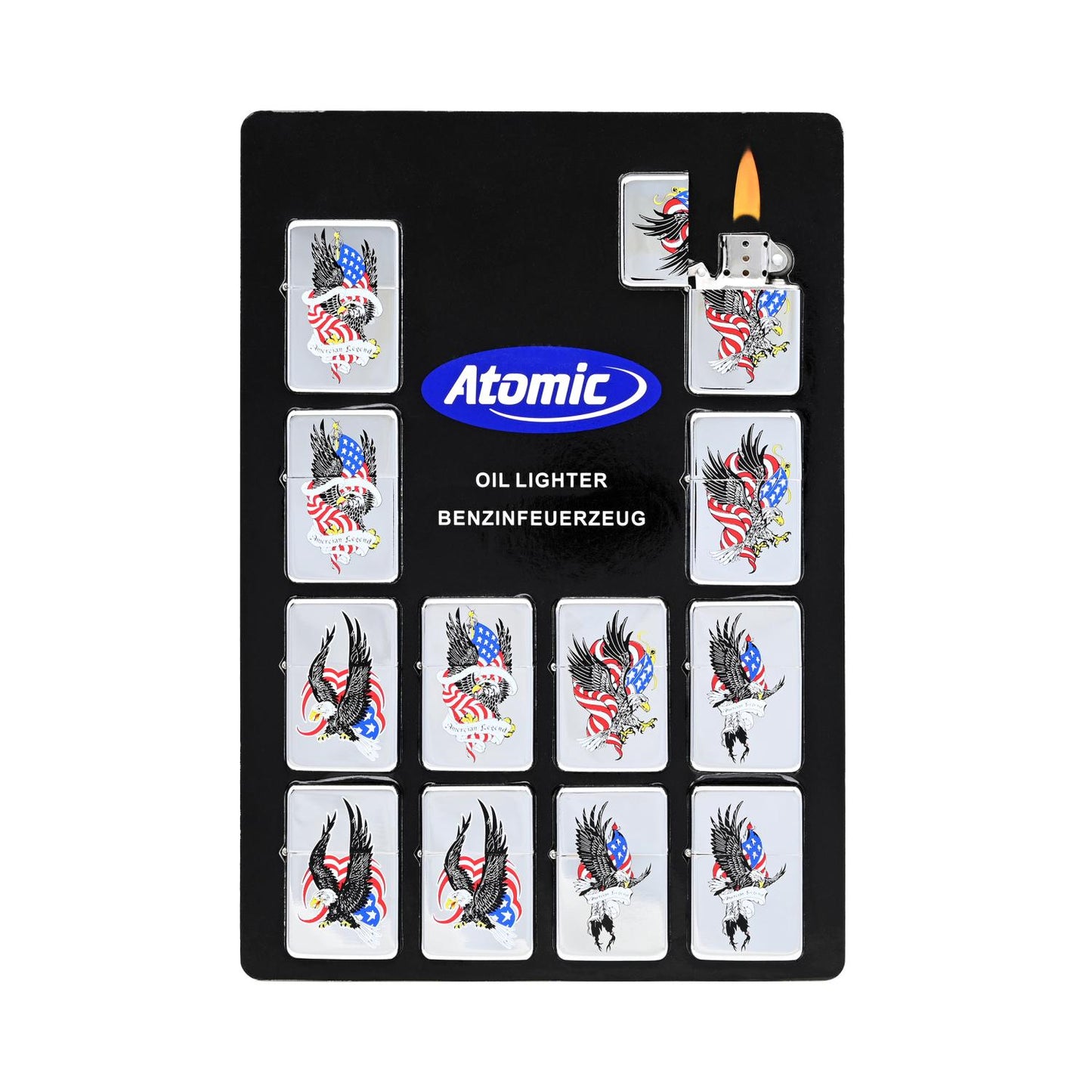 Bensintändare "American Eagle" 12Stk