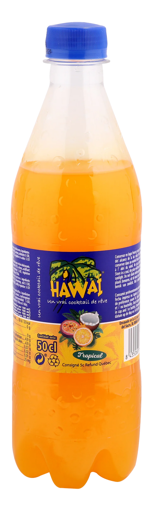Hawai PET: Tropical - 500ml x 12 Stk
