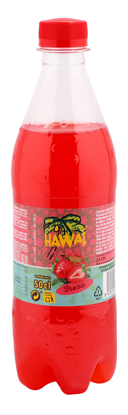 Hawai PET: Strawberry - 500ml x 12 Stk