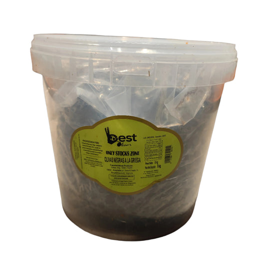 Beladi Bucket: Black Olives - 8kg x 1 Stk