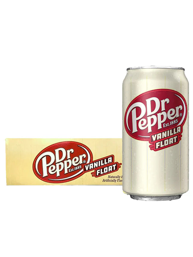 (USA) Dr. Pepper BOX: Vanilla float - 355ml x 12 Stk