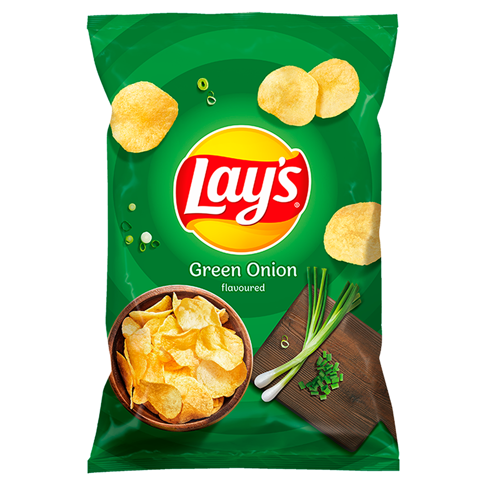 Lay's Spring Onion 130g x 21stk