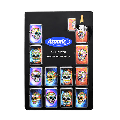 Bensintändare "3D La Catrina" 12Stk