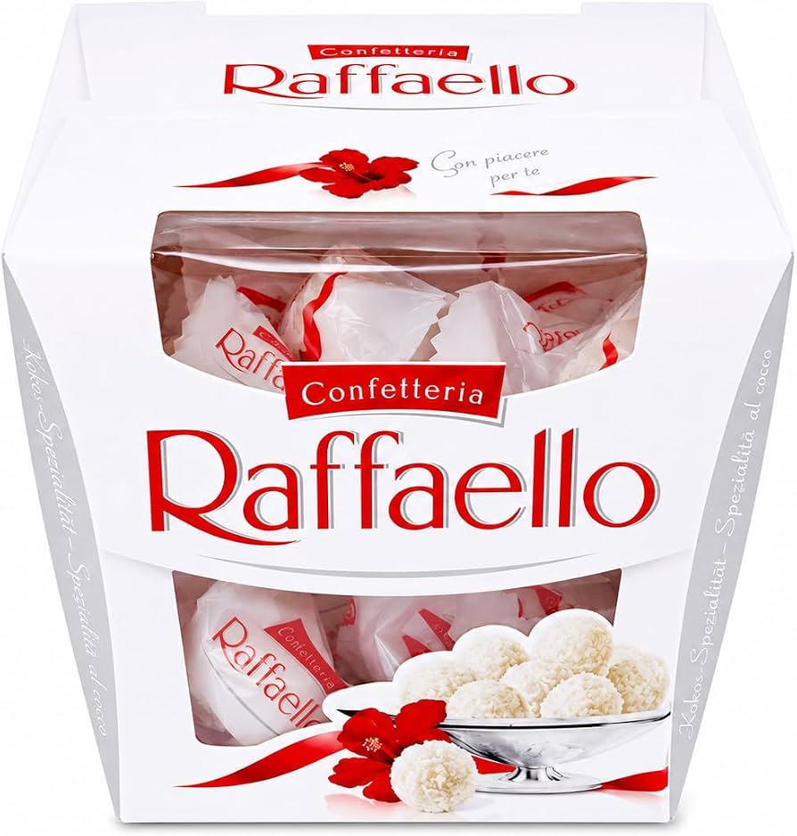 RAFFAELLO CRISPY WAFER COCONUT ALMOND 150G