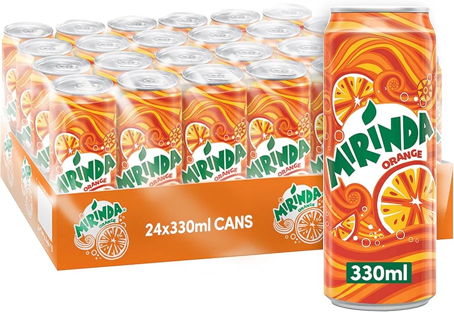 Mirinda Orange - 330 ml x 24 stk