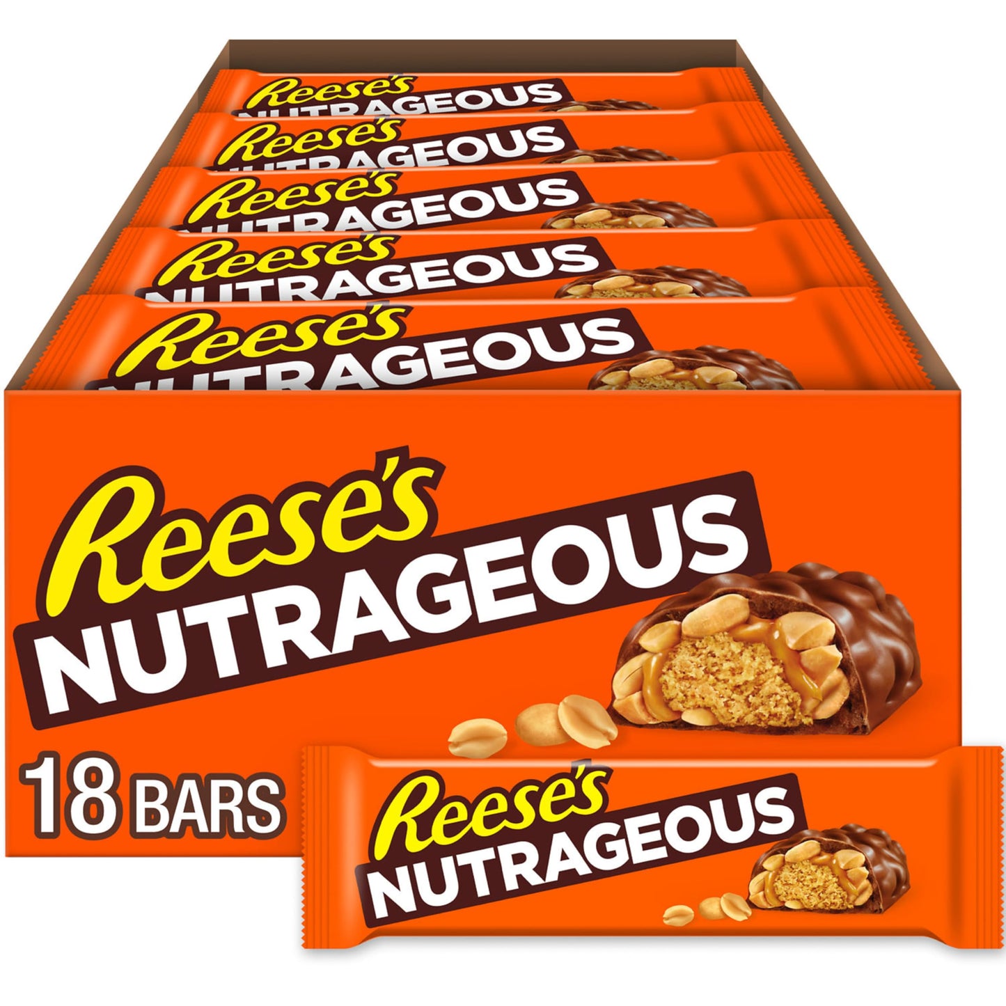 Reese's Nutrageous 1.66oz (47g) - 18stk