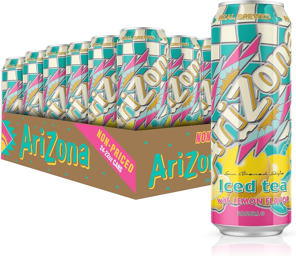 Arizona BOX: Iced Tea Lemon - 650ml x 24 Stk