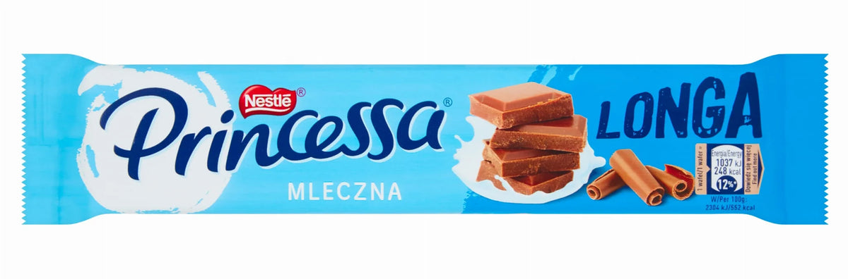 NESTLE PRINCESSA MILK LONGA DELICATE WAFER BAR 40G