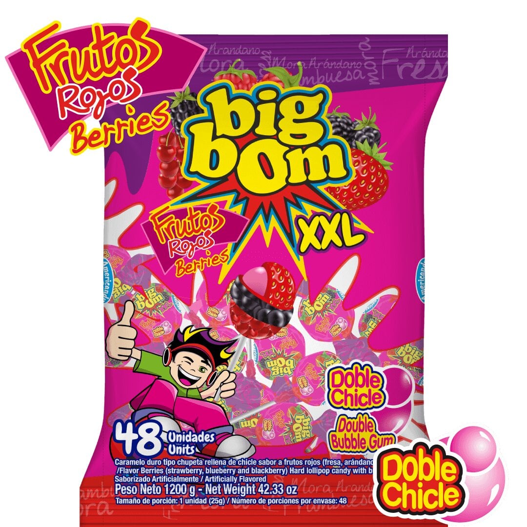 Big Bom XXL 25g Berries 48Stk