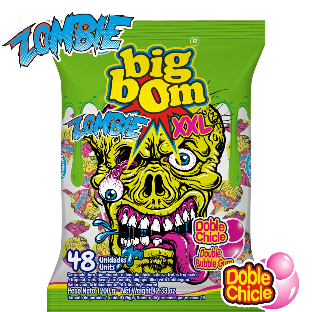 Big Bom XXL 25g Zombie 48Stk