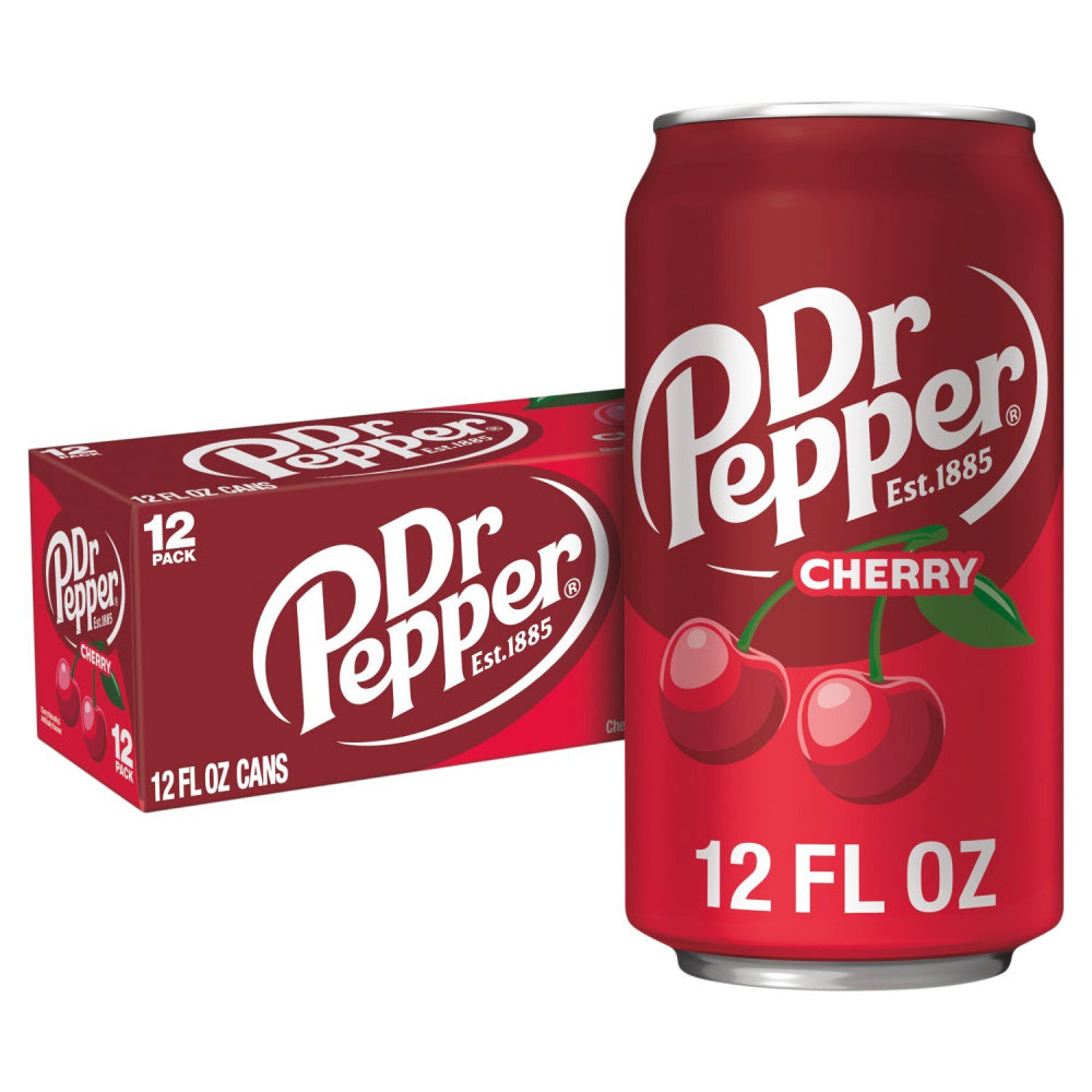 (USA) Dr. Pepper BOX: Cherry - 355ml x 12 Stk