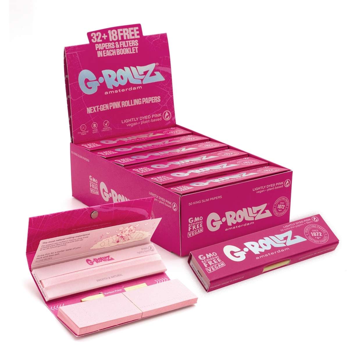G-Rollz KS Slim + tips 32 x 24 Stk
