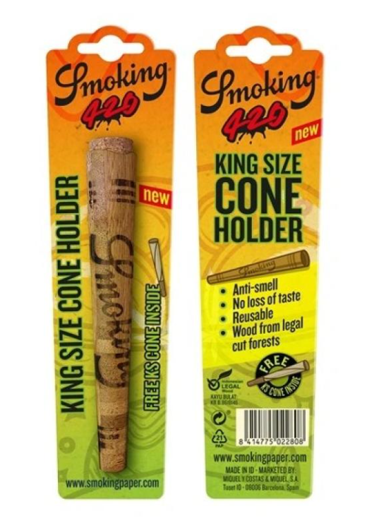 SMOKING 420. CONE HOLDER