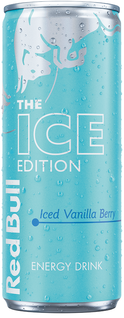 RED BULL ENERGY DRINK ICE EDITION Vanilla-Berry - 250ml x 12stk