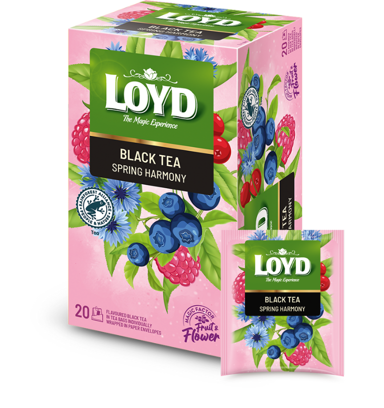 Mokate Loyd Black Tea SPRING HARMONY 20X1,7G X 8 STK
