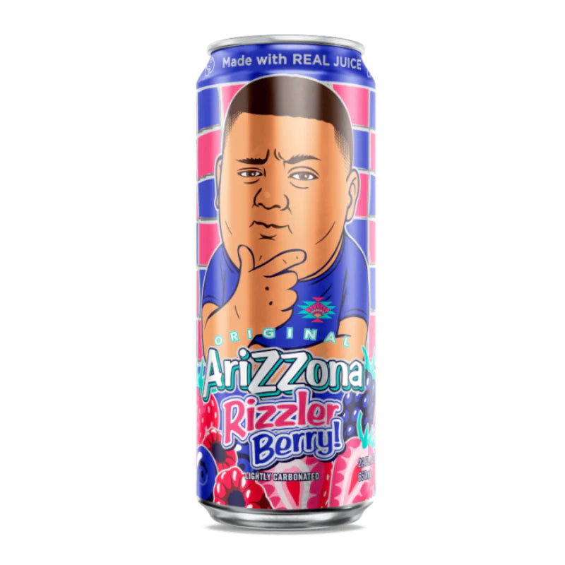 Arizona Rizzler Berry Soda 22oz (650ml x 24stk)
