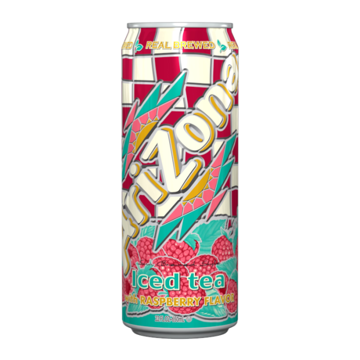 Arizona Raspberry Ice Tea 22fl.oz (650ml x 24stk)