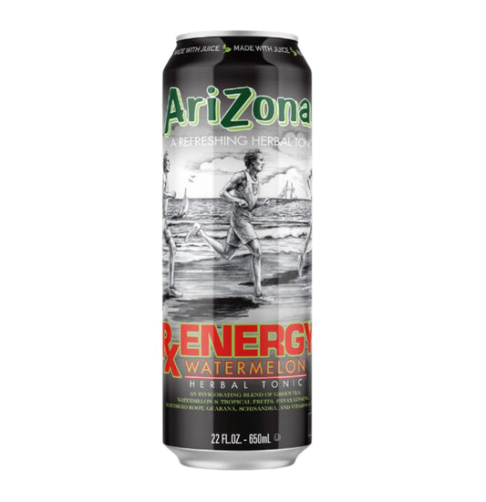 Arizona BOX: RX Energy Watermelon - 650ml x 24 Stk