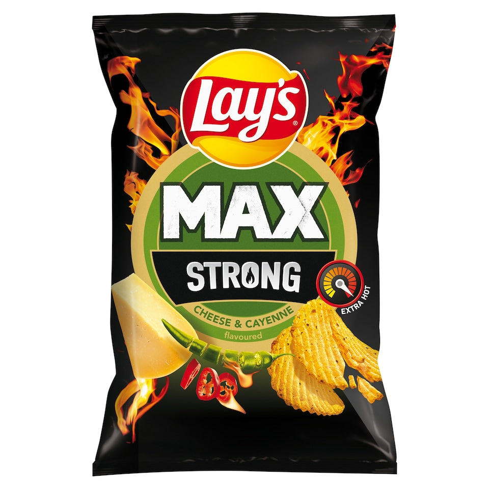 Lay's STRONG Cheese&Cayenne 120g