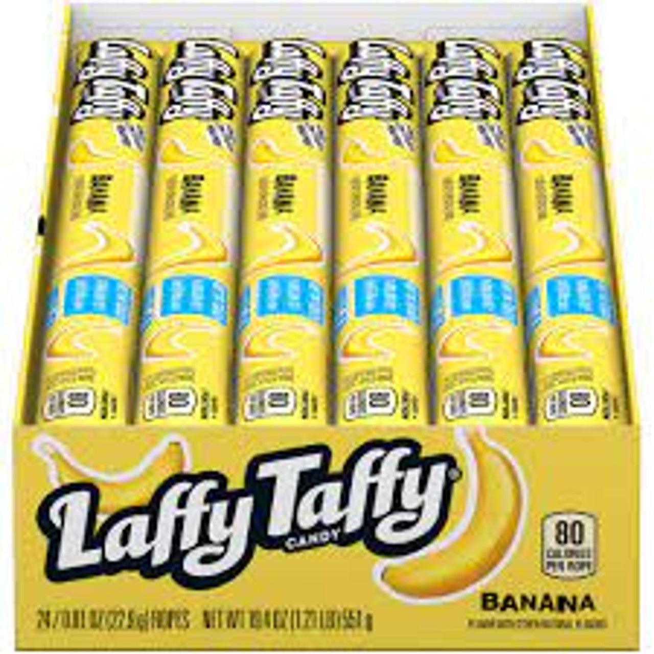 Laffy Taffy Rope: Banana - 23g x 24 Stk