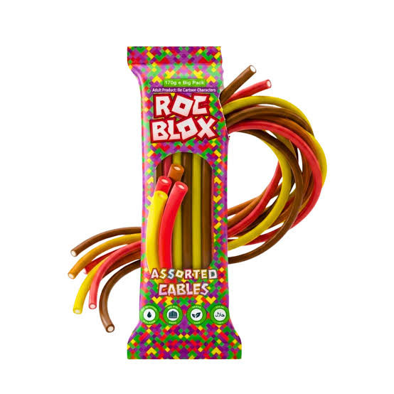 Rocblox Assorted Cables 170g - 12stk