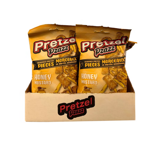 Pretzel PZAZZ HONEY MUSTARD - 57g x 12stk
