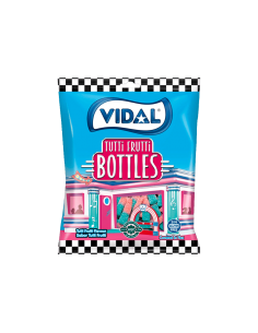 Vidal Tutti Frutti Bottles 3.17oz (90g) - 14stk