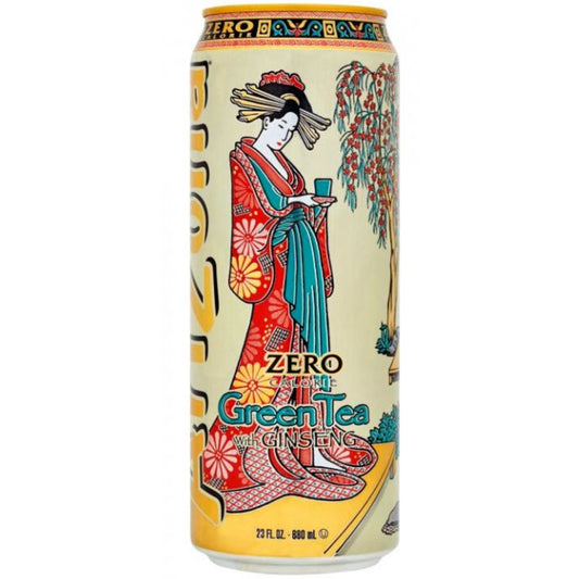 Arizona BOX: DIET Green Tea & Ginseng - 680ml x 24 Stk