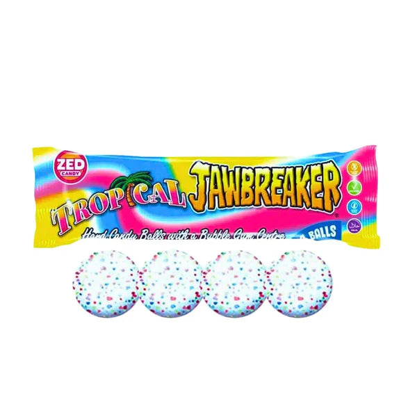 Zed Tropical Jawbreaker 6pk 49.5g - 24stk
