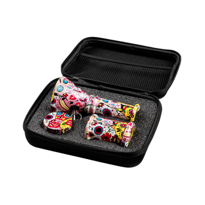 Dreamliner Zipp Wallet Bong Set Skull