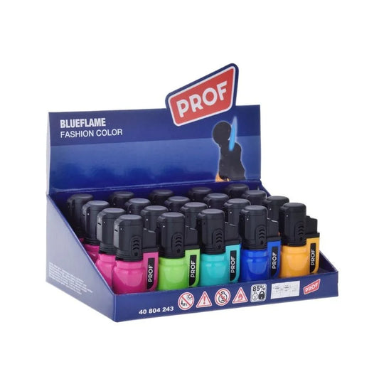 Prof Lighter Fashion Color Blue Flame - 20 Stk