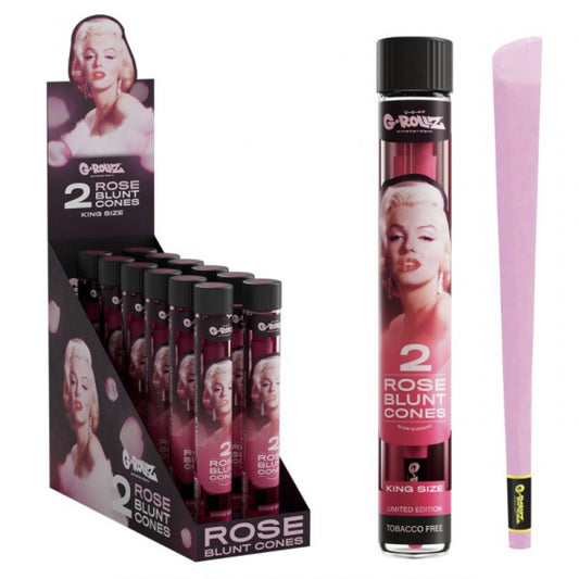 G-Rollz KS Blunt Cones Rose - 2 x 12 Stk