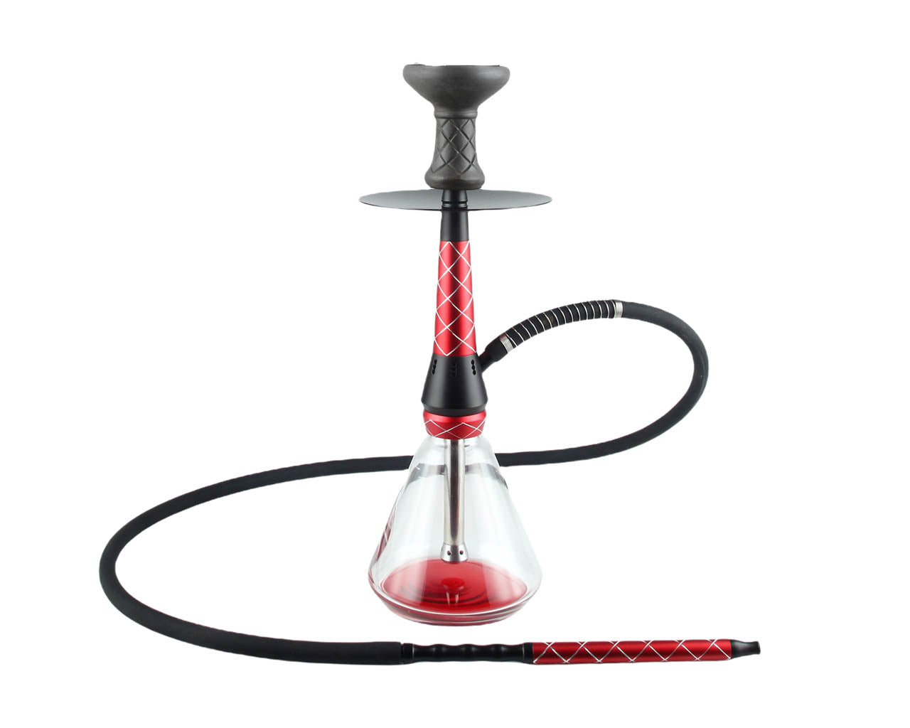 Hookah: Al-Mani Rocket Red - 450mm