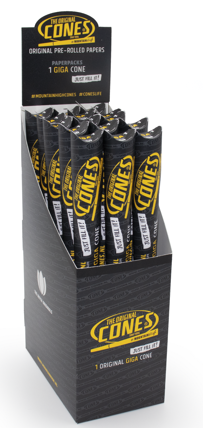 Cones Giga Display 1-pack 15Stk