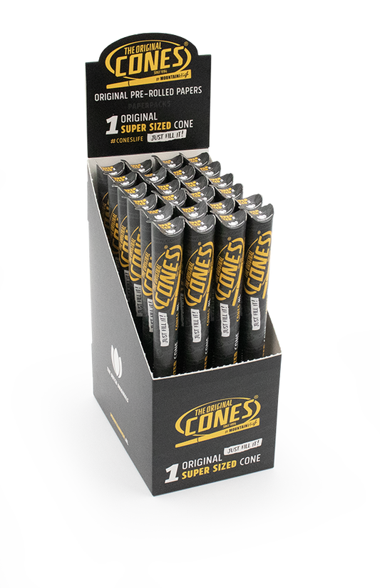 Cones Super Sized Display 1-pack 24Stk
