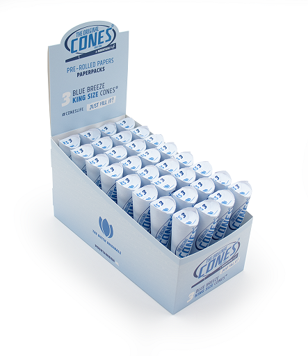 Cones Blue Breeze KS 3pack 32Stk